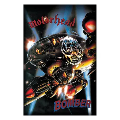 Motorhead textilní banner 70cm x 106cm, Bomber