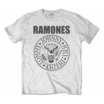 Ramones tričko, Presidential Seal Heather Grey, dětské