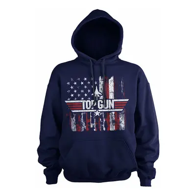 Top Gun mikina, America Hoodie Blue, pánská