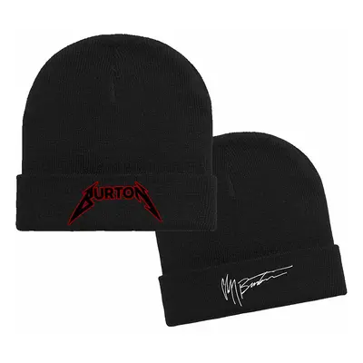 Metallica kulich, Cliff Burton Signature/Logo Black Cuffed