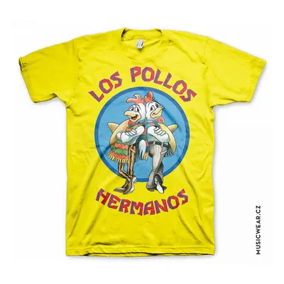 Breaking Bad tričko, Los Pollos Hermanos Yellow, pánské