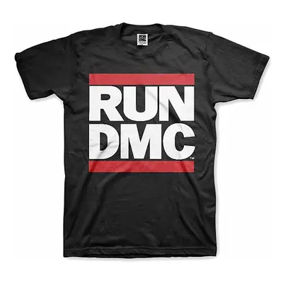 Run DMC tričko, Logo Black, pánské