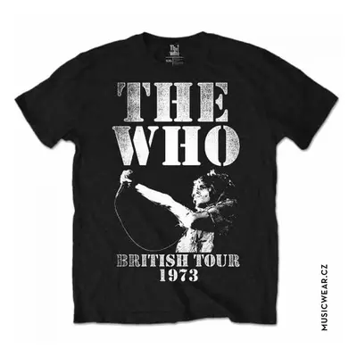 The Who tričko, British Tour 1973, pánské