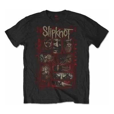 Slipknot tričko, Sketch Boxes with Back Print, pánské