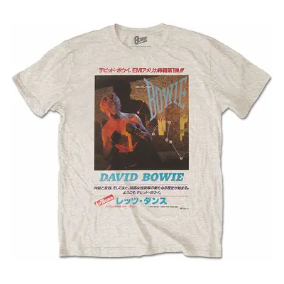 David Bowie tričko, Japanese Text, pánské