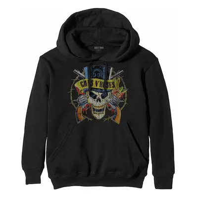 Guns N Roses mikina, Top Hat Skull Black, pánská