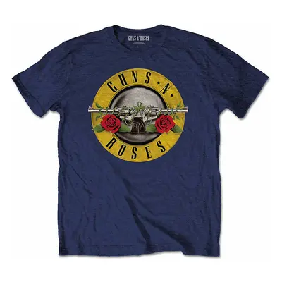 Guns N Roses tričko, Classic Logo Navy Blue, dětské