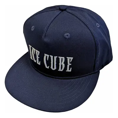 Ice Cube kšiltovka, Logo Snapback Embroidered Navy Blue