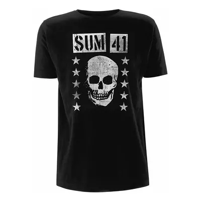 Sum 41 tričko, Grinning Skull, pánské