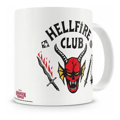 Stranger Things keramický hrnek 250 ml, Hellfire Club White