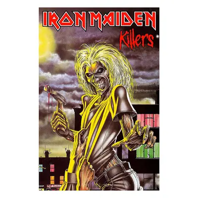 Iron Maiden textilní banner 68cm x 106cm, Killers