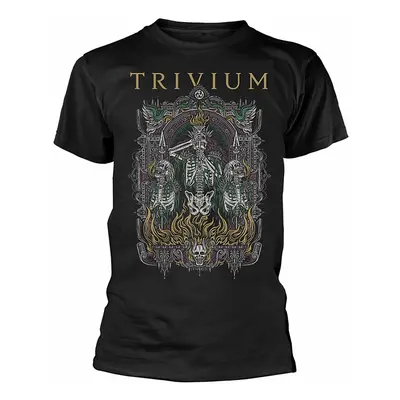 Trivium tričko, Skelly Frame Black, pánské