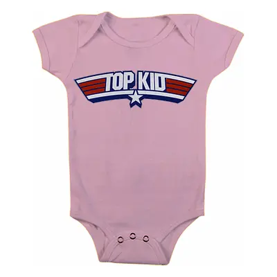 Top Gun kojenecké body tričko, Top Kid Body Pink, dětské