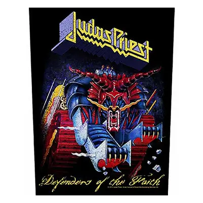 Judas Priest nášivka na záda 30x27x36 cm, Defenders of the Faith