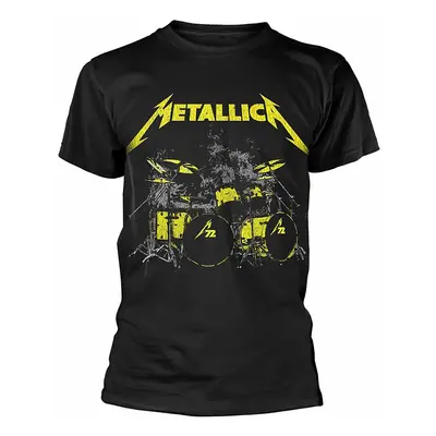 Metallica tričko, Lars M72 Kit Black, pánské