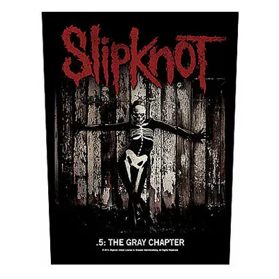 Slipknot nášivka na záda 30x27x36 cm, .5: The Gray Chapter