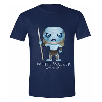 Hra o trůny tričko, Pop Art White Walker, pánské