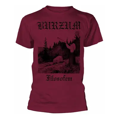 Burzum tričko, Filosofem 3 BP Maroon, pánské