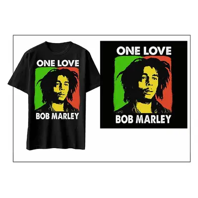 Bob Marley tričko, One Love Black, pánské