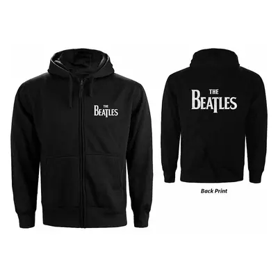 The Beatles mikina, Drop T Logo With Back Print, pánská