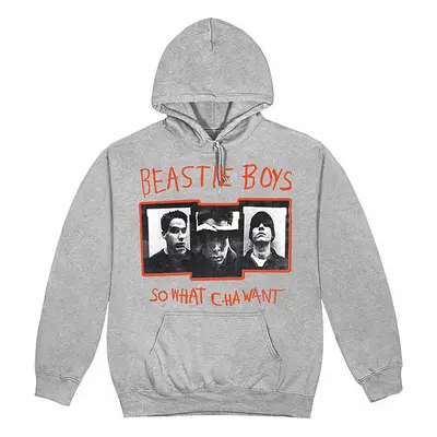 Beastie Boys mikina, So What Cha Want Grey, pánská