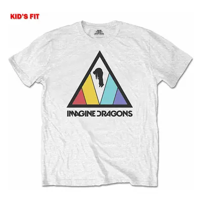 Imagine Dragons tričko, Triangle Logo White, dětské