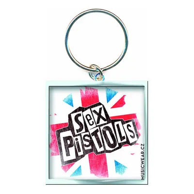 Sex Pistols klíčenka, Union Jack