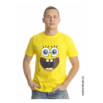 SpongeBob Squarepants tričko, Sponge Happy Face, pánské