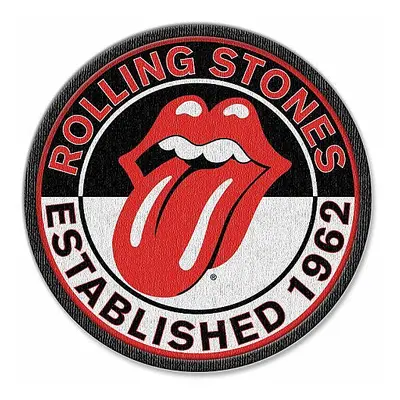 Rolling Stones tkaná nažehlovačka, Est. 1962 85 mm