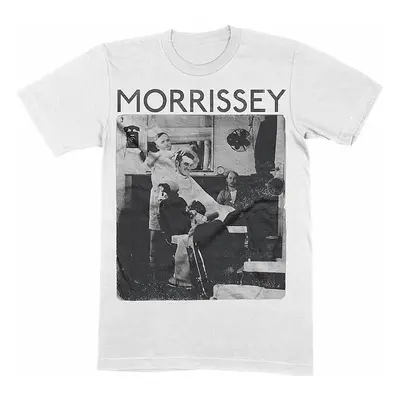 Morrissey tričko, Barber Shop White, pánské