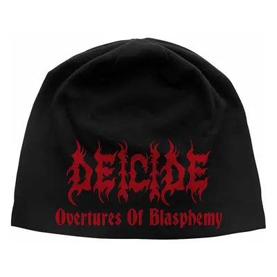 Deicide bavlněný zimní kulich, Overtures of Blasphemy Black, unisex