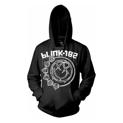 Blink 182 mikina, Stamp Black Pullover Black, pánská