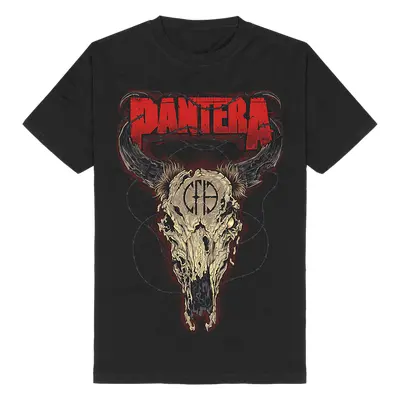 Pantera tričko, Steer Skull Black, pánské