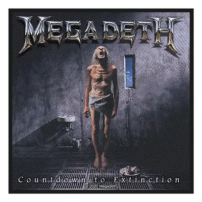 Megadeth nášivka 100 x 100 mm, Countdown To Extinction