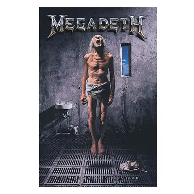 Megadeth textilní banner 70cm x 106cm, Countdown To Extinction