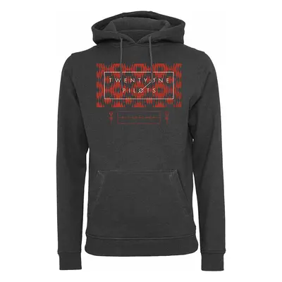 Twenty One Pilots mikina, Judge Stripe Hoody Grey, pánská