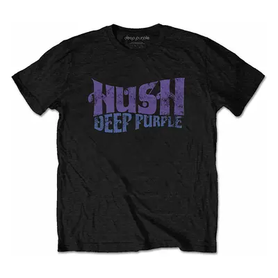 Deep Purple tričko, Hush Black, pánské