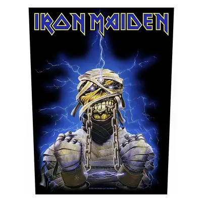 Iron Maiden nášivka na záda 30x27x36 cm, Powerslave Eddie, unisex