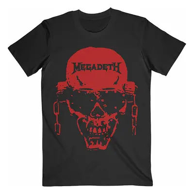 Megadeth tričko, Vic Hi Contrast Red Black, pánské