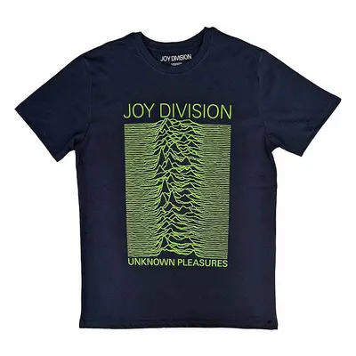 Joy Division tričko, Unknown Pleasures FP Navy Blue, pánské