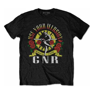 Guns N Roses tričko, UYI World Tour Black, pánské