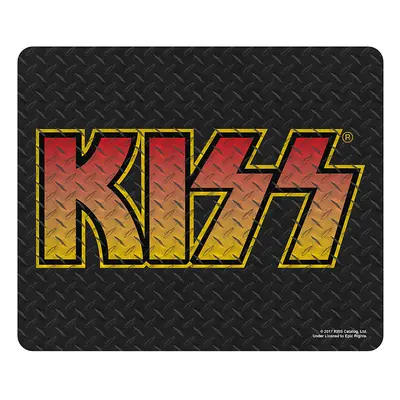 KISS podložka pod myš, Diamond Plate Logo