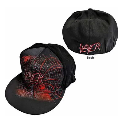 Slayer kšiltovka, Snapback Spiderweb Black, unisex