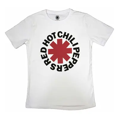 Red Hot Chili Peppers tričko, Classic Asterisk White, dámské