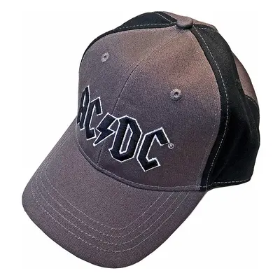 AC/DC kšiltovka, Black Logo 2 tone Grey & Black