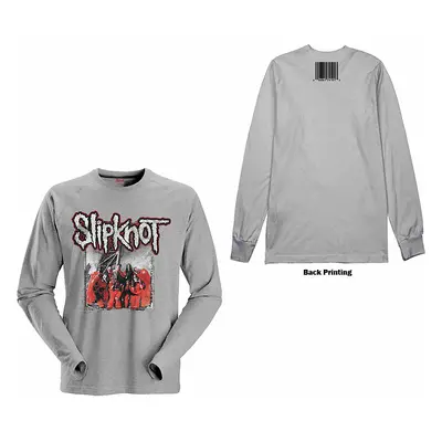 Slipknot tričko dlouhý rukáv, Self-Titled BP Grey, pánské