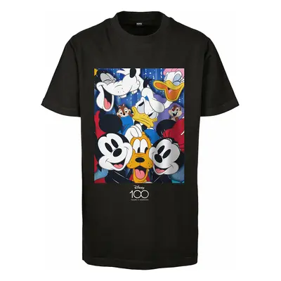 Mickey Mouse tričko, Disney 100 Mickey & Friends Black, dětské