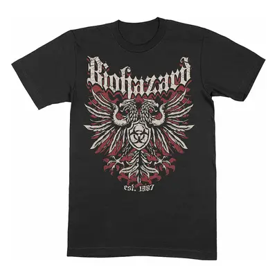 Biohazard tričko, Crest Black, pánské