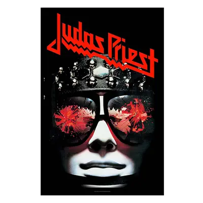 Judas Priest textilní banner 68cm x 106cm, Hell Bent For Leather