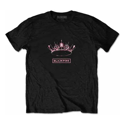 BlackPink tričko, The Album - Crown BP Black, pánské